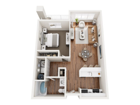 B floor plan